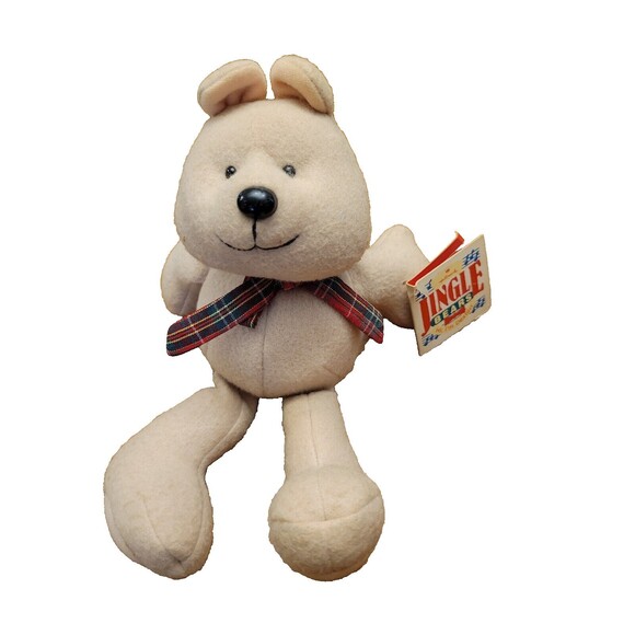Vintage Jingle Bears  “Hi I’m Dexter!” Hallmark 1987 Tags Intact - Picture 1 of 8